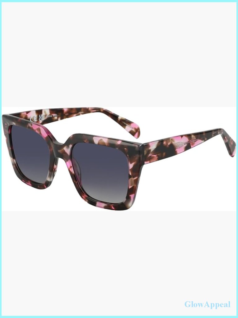 Oversized Polarized Square Sunglasses Women Trendy Retro Uv400